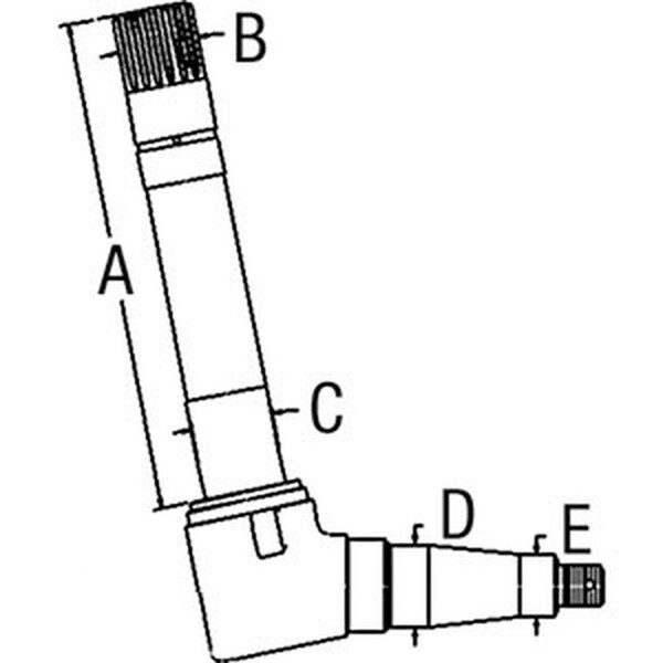 Aftermarket SBA330302070 Right Hand Spindle Fits Ford/Fits New Holland TC35 TC40 TC45 2120 3 FRS20-0013 - main